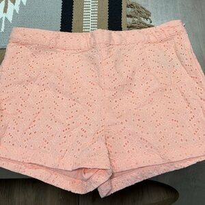 Forever 21 Coral Lace  Shorts